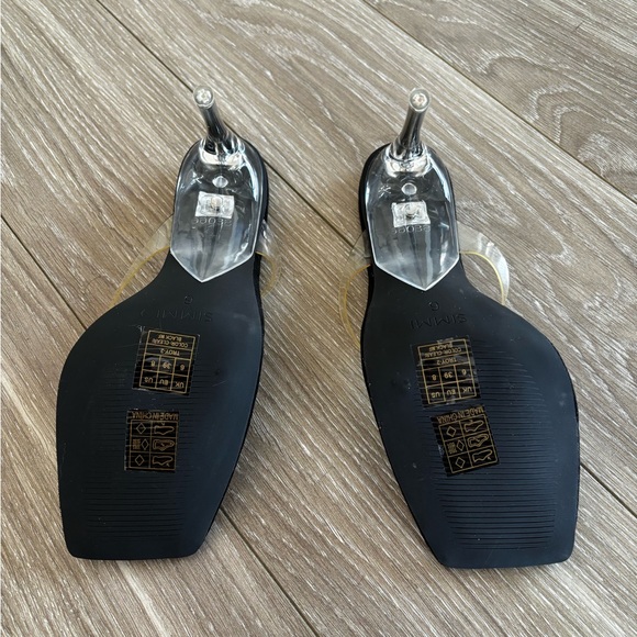 NWOT Simmi Black Sandal Heels - Picture 4 of 6